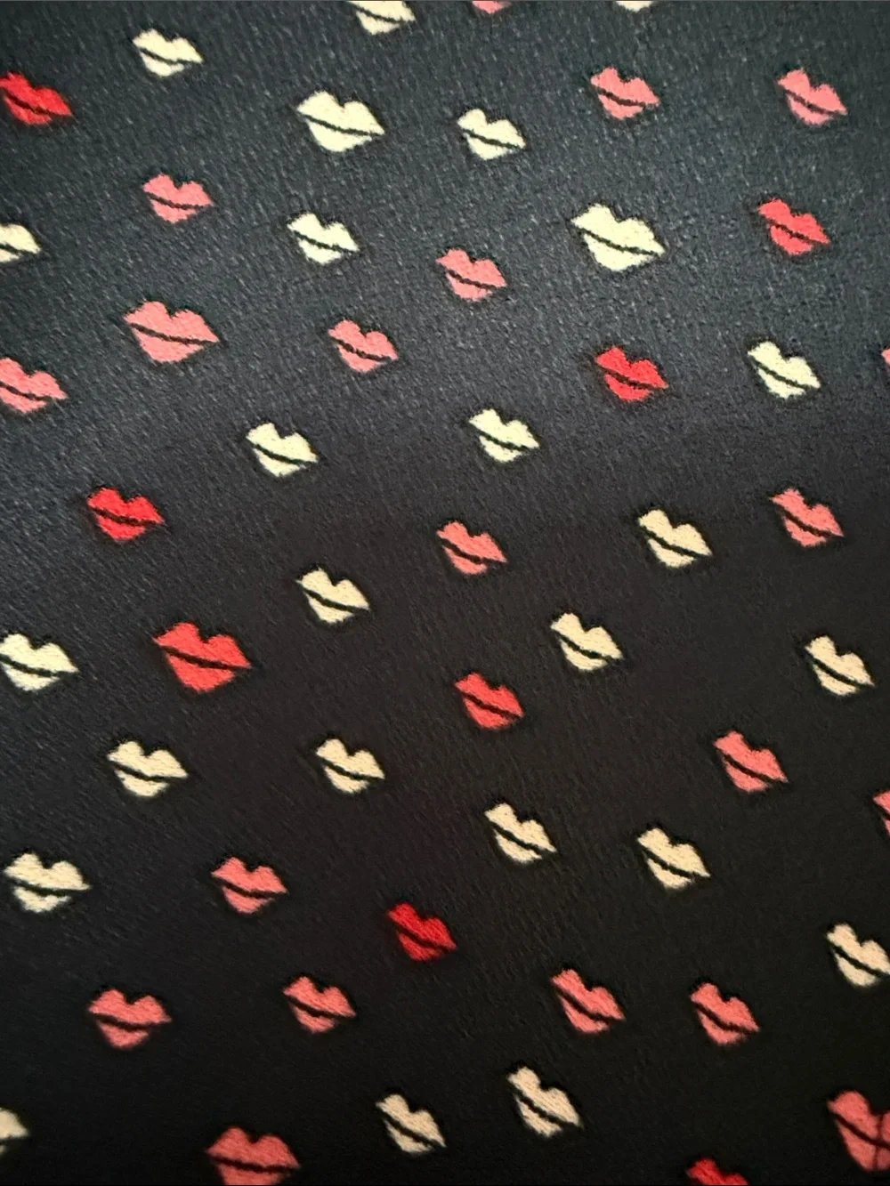kate spade navy dress with pink heart pattern (NWT)